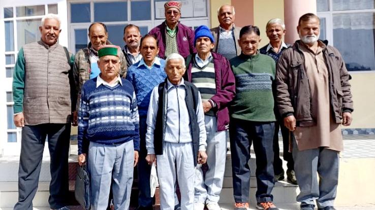  Kunihar: Meeting of Himachal Transport Retired Employees Welfare Forum Arki Unit organized