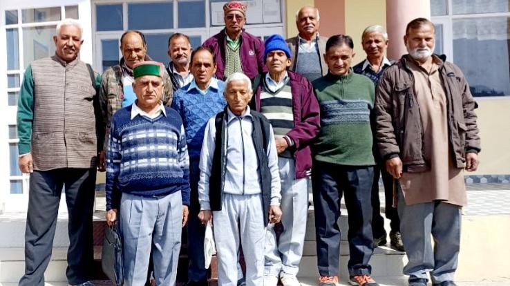  Kunihar: Meeting of Himachal Transport Retired Employees Welfare Forum Arki Unit organized
