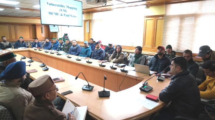 Kinnaur: Training given to nodal and sector officers for successful conduct of Lok Sabha elections.