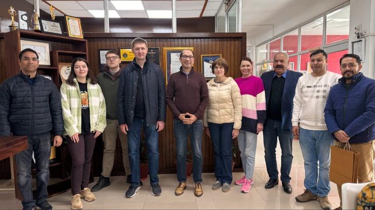 Solan: Delegation of Russian scientists visited Shoolini University