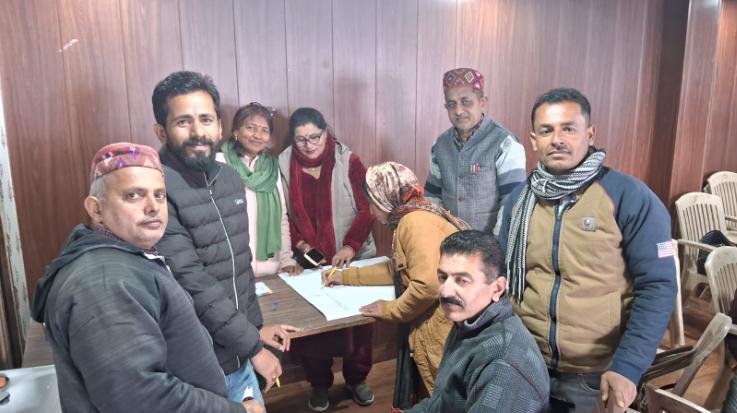 Sirmaur: Teachers in BRC office Shillai learned the tricks of teaching disabled children.