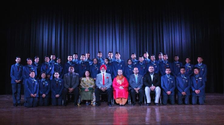 Dharampur: Investiture ceremony organized at Pinegrove School