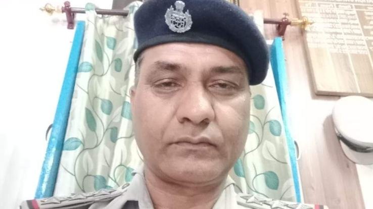 Sirmaur: Wave of mourning in the area due to the demise of SHO Jeet Singh Mahal.