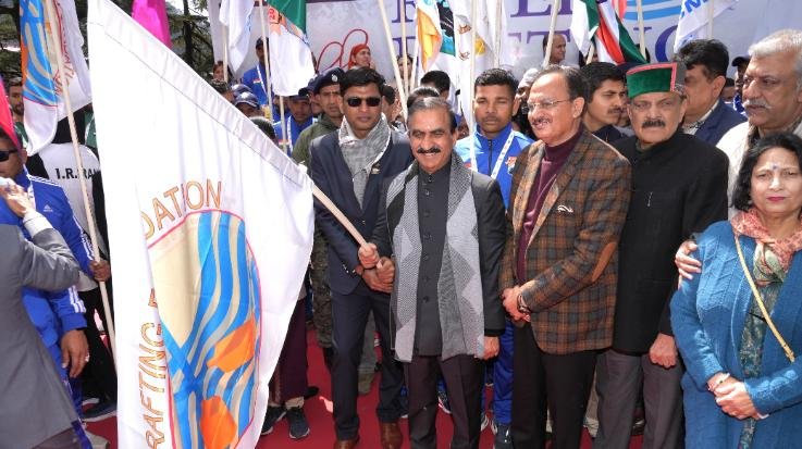Shimla: Chief Minister inaugurated Asian River Rafting Championship