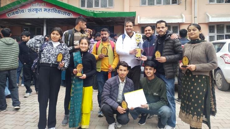 Dehra: Vedvyas campus of Sanskrit University won Vijay Vyjayanti Award