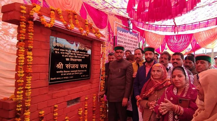 Jwalamukhi: MLA Sanjay Ratna inaugurated BDO office in Surani