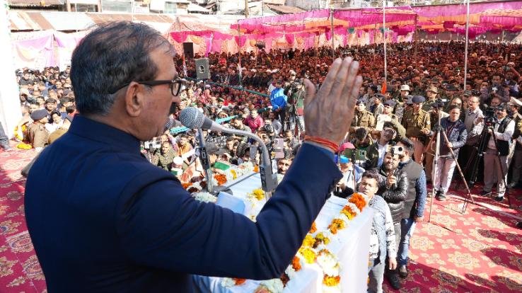 Chief Minister announces opening of multi-storey parking and mini secretariat in Chamba city