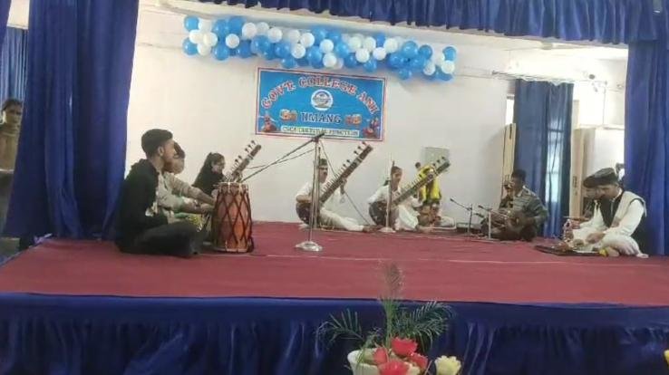 Grand organization of Central Students Union's annual cultural program 'Umang' in College Ani.