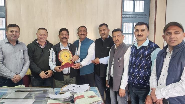  Spokesperson Association met Deputy Director Ajit Chauhan and Rajiv Thakur