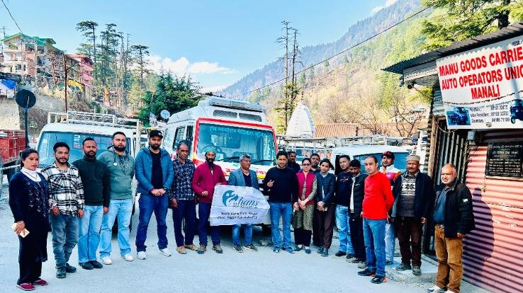 Manali: Hans Foundation Naggar organizes health camp for auto union drivers