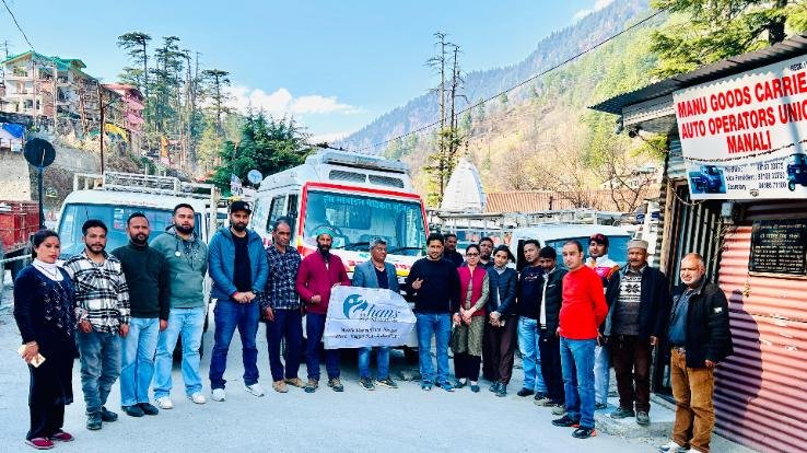 Manali: Hans Foundation Naggar organizes health camp for auto union drivers