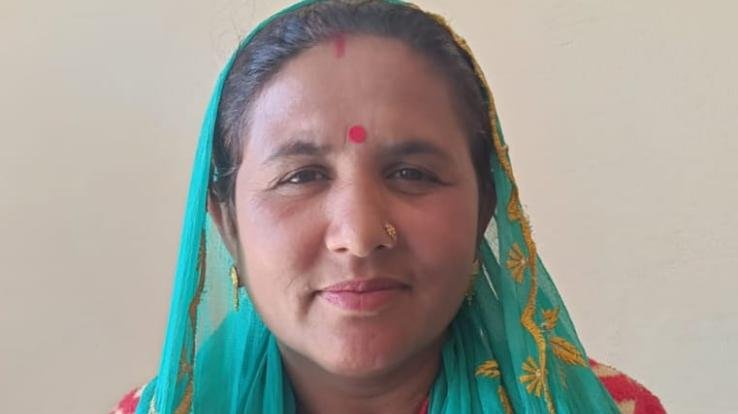  A woman from Ungar-Kando of Sangrah died after falling into a ditch while cutting grass.