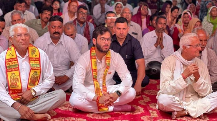 Chaitanya Sharma launched public relations campaign, sought public support