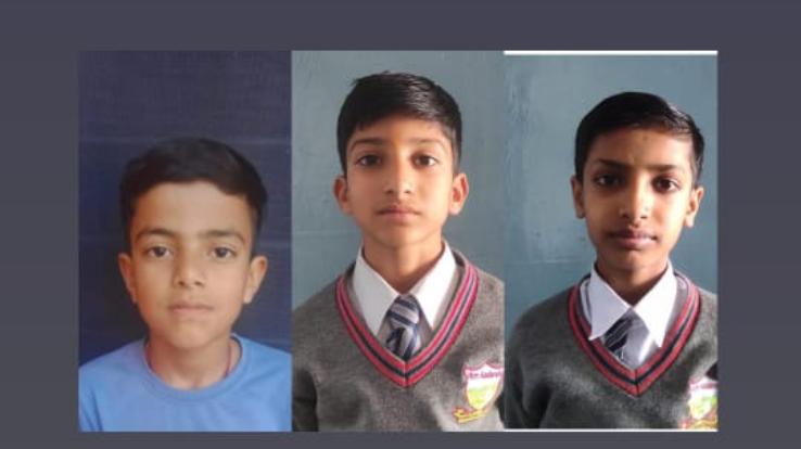 Kunihar: 3 children of Him Adarsh ​​Public School Mamlig passed the entrance examination of Jawahar Navodaya.