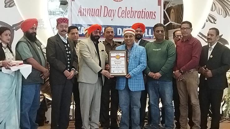 Car Seva Dal Kallu celebrated its 9th foundation day with much fanfare.