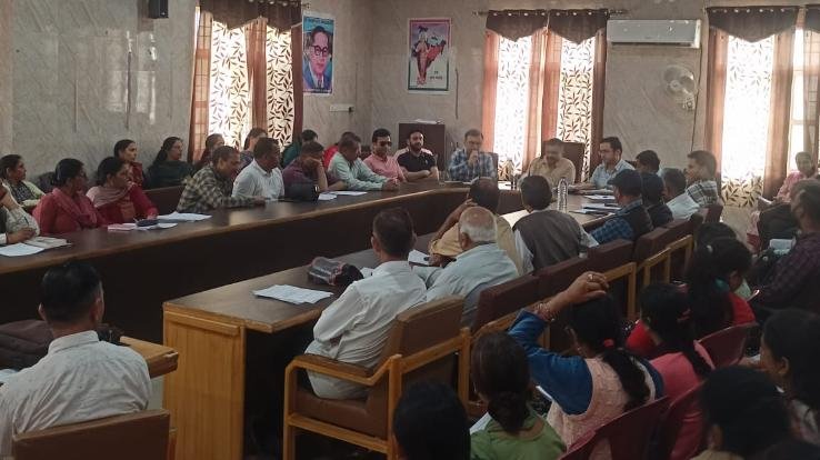  SDM Arki conducted special awareness campaign in polling booth with low voting percentage.