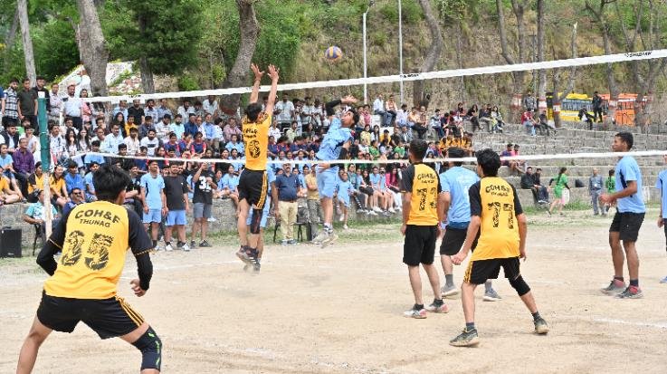  Annual inter college sports competition inaugurated in Nauni University