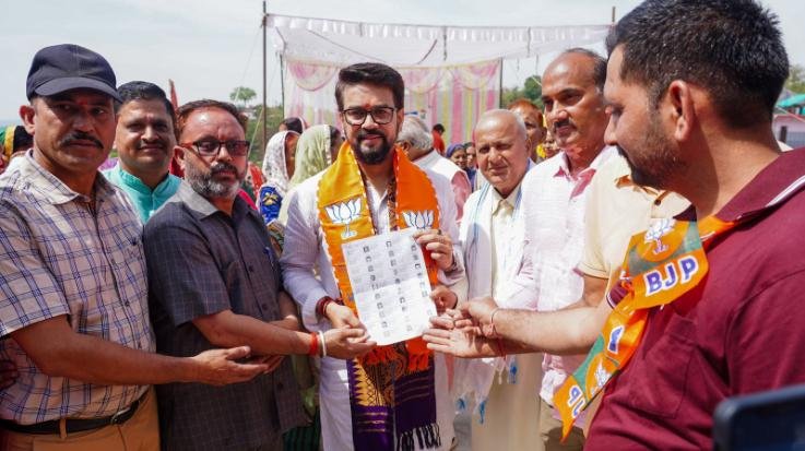 Hamirpur: Anurag Thakur took responsibility of his page