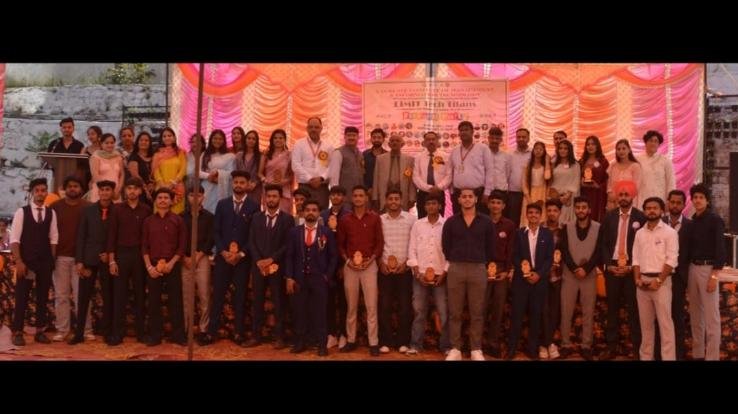 Farewell ceremony organized for graduating students at Laureate Institute of Management and Information Technology Kathog (Jwalaji)