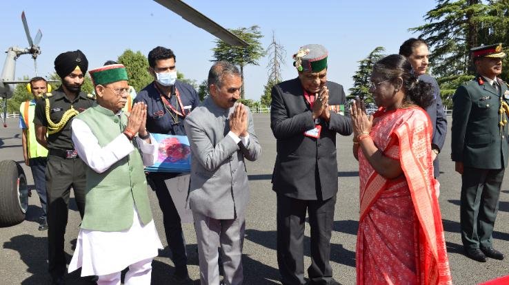 dignified farewell given to the President