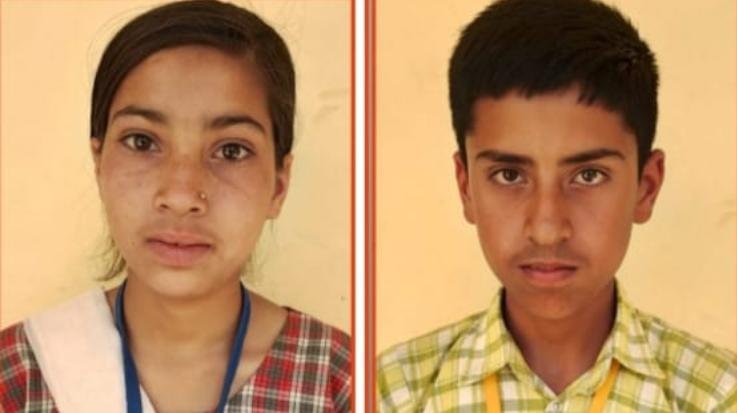 Karsog: Sonia and Arnav of Pangana School passed the National Means cum Merit Scholarship examination.