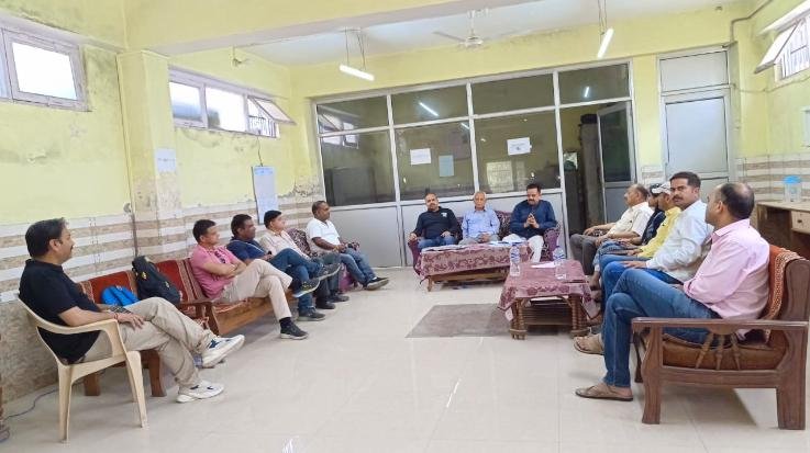 Special meeting organized by Press Club Solan