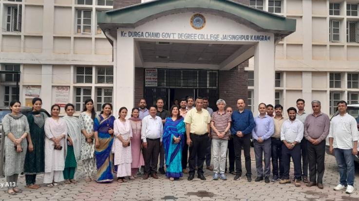 Five member team inspected college Jaisinghpur