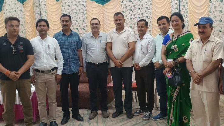 Narendra Negi becomes senior president of District Sirmaur School Sports Association
