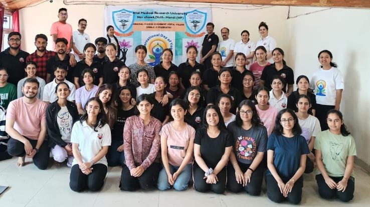 Shimla: International Yoga Day celebrated in Dental College
