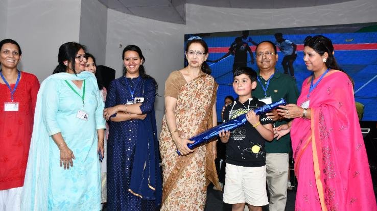 Interesting sports competitions organized for children in Shoolini Fair