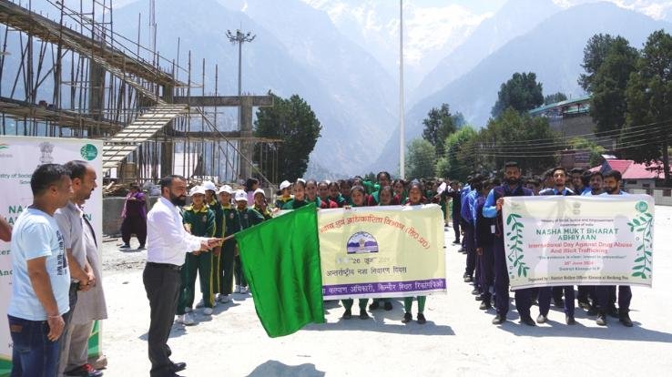 Building a healthy society and a strong nation is possible only by keeping the young generation away from drugs: Deputy Commissioner Kinnaur
