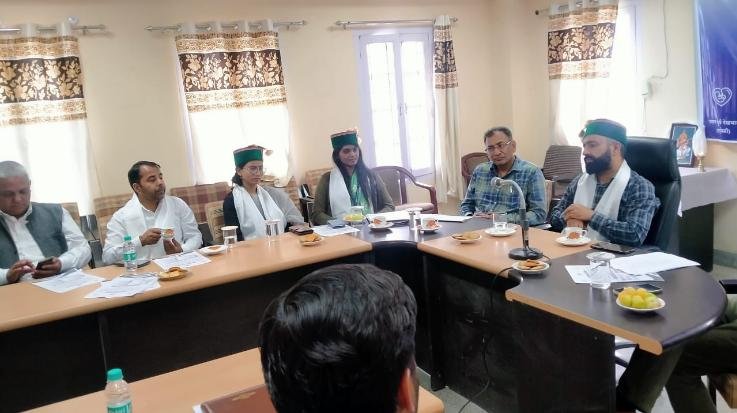 Deputy Commissioner Kinnaur launched the Sampurnata Abhiyan from Pooh Development Block.