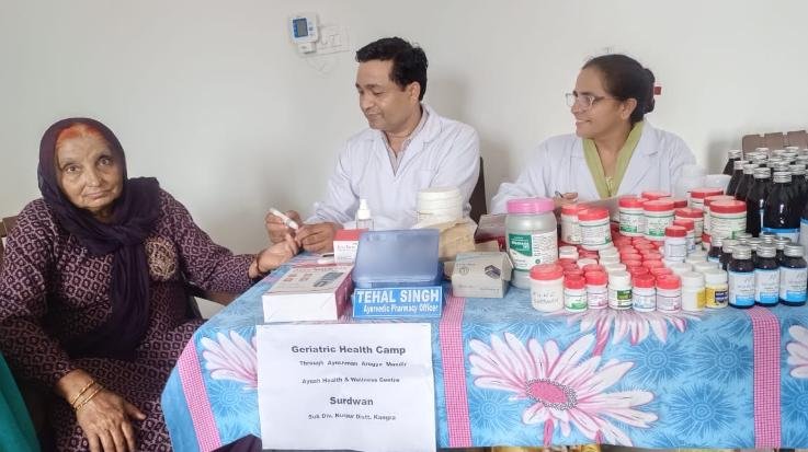 Indora: Health check of 21 patients in Suradwan