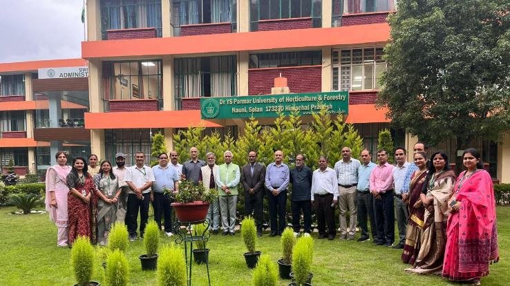 Solan: A two-day QRT meeting was organized in the Department of Floral and Landscape Architecture, Nauni.