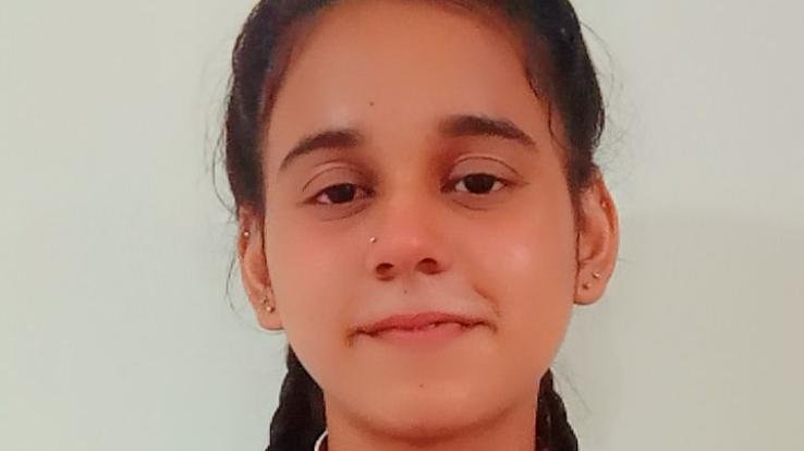 Girl's Kritika got selected in Jawahar Navodaya Vidyalaya Una.