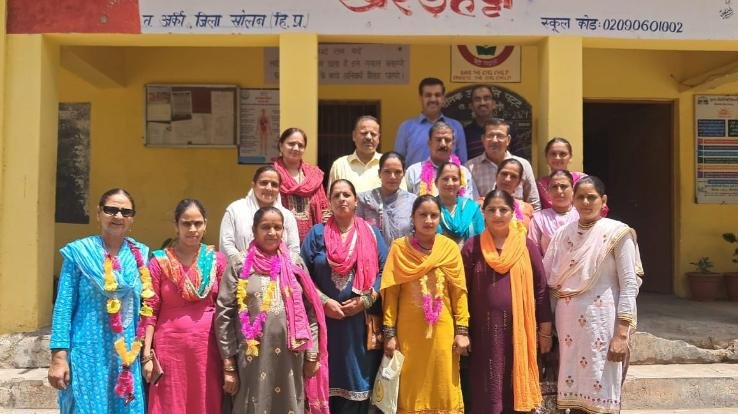 Kunihar: Hemraj Pal became the chairman of the school management committee in Government High School, Khardahatti.