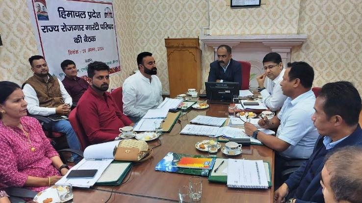 State Employment Guarantee Council meeting held under the chairmanship of Rural Development and Panchayati Raj Minister