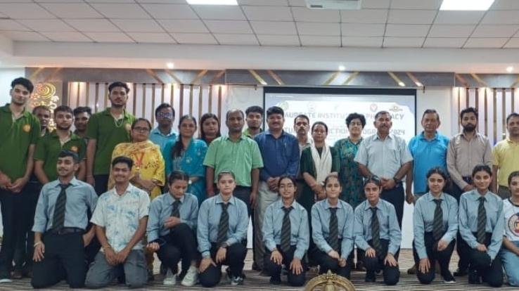 Kangra: Laureate Pharmacy Educational Institute organized induction program to welcome freshers.