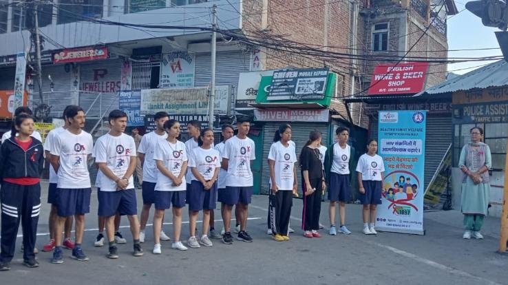 Kinnaur: Red Run Marathon Rally organized in Reckong Peo