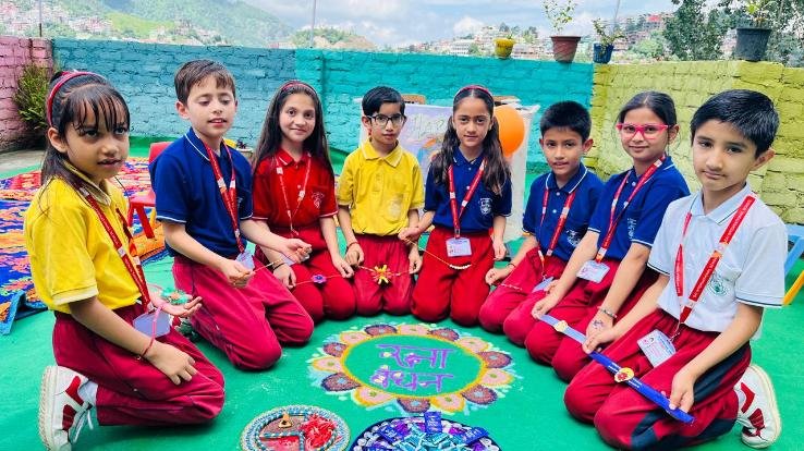 Solan: Students celebrated Rakshabandhan at Sai International School