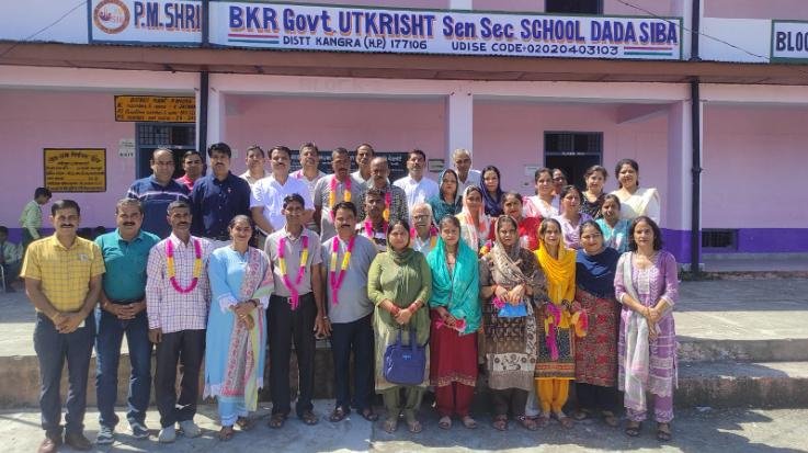 Ajay Kumar became the head of SMC committee in Dada Siba School.