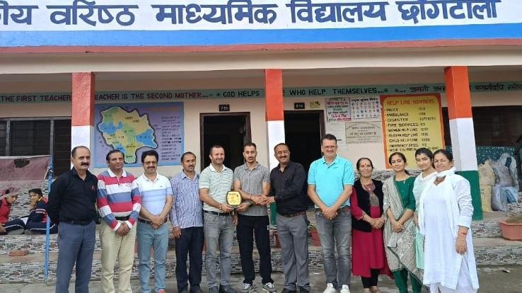 Sirmaur: Nitish Thakur, former student of Chhog Tali School, becomes the spokesperson of Physics.