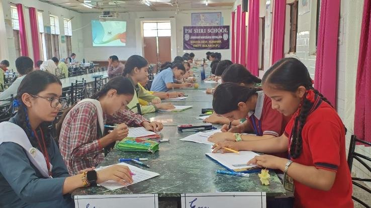 Solan: Prerna Mahotsav celebrated in Navodaya Vidyalaya Kunihar