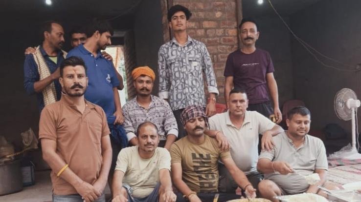 Indora: Youth of Mand area put langar in ashes for Manimahesh pilgrims.