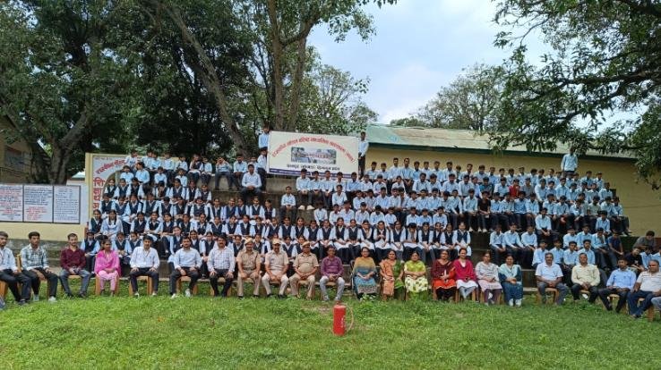 Awareness program organized by Fire Department Dehra in school Paragpur