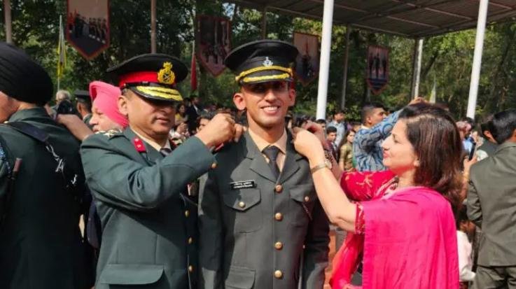 Himachal's son became lieutenant in the army, passed out from Officer Training Academy, Chennai