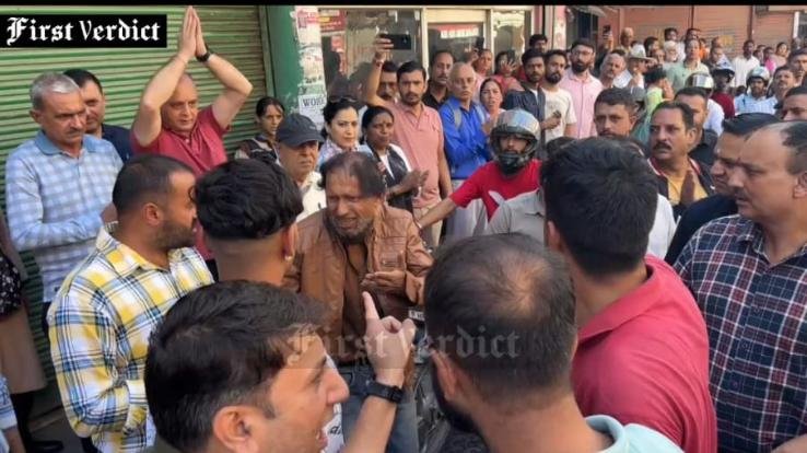 FIR registered in Solan Sadar police station against yesterday's protest in Solan city.