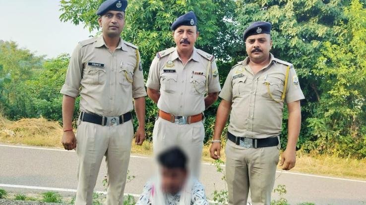 Jaswan-Paragpur: Rakkar police caught 66 grams of hashish in Kuhna.