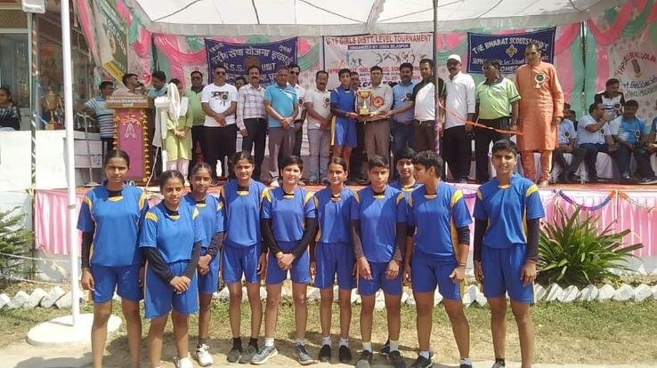 Bilaspur: Under 19 district level girl sports competition concluded in Ghumarwin.