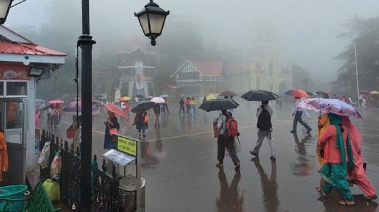 Warning of heavy rain for two days in 6 districts of Himachal, Meteorological Department issued yellow alert